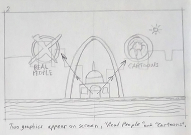 Storyboard Sketch Scene 2