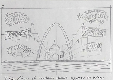 Storyboard Sketch Scene 3