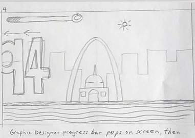 Storyboard Sketch Scene 3